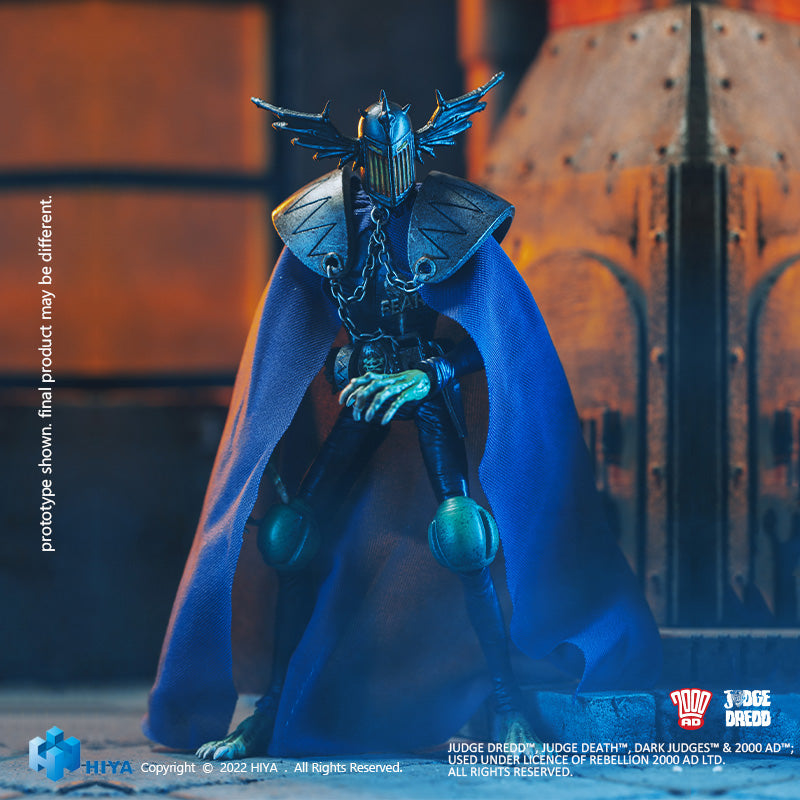 Hiya Toys Judge Dredd: Judge Fear 1:18 Scale PX Edition utsökt mini-actionfigur Hiya Toys Judge Dredd: Judge Fear 1:18 Scale PX Edition utsökt mini-actionfigur