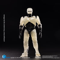 HIYA Exquisite Mini Series 1/18 Scale 4 Inch  ROBOCOP GLOW IN THE DARK PX Action Figure