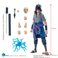 HIYA Exquisite Basic Series 1/12 Scale 6 Inch NARUTO Sasuke Action Figure