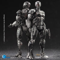 HIYA Exquisite Mini Series 1/18 Scale 4 Inch  ROBOCOP 2014 EM208 TWO PACK Action Figure