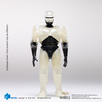 HIYA Exquisite Mini Series 1/18 Scale 4 Inch  ROBOCOP GLOW IN THE DARK PX Action Figure