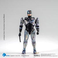 HIYA Exquisite Mini Series 1/18 Scale 4 Inch  ROBOCOP 2 Battle Damage Robocop Action Figure