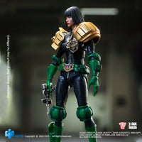 HIYA Exquisite Mini Series 1/18 Scale 4 Inch JUDGE DREDD Judge Hershey Action Figure