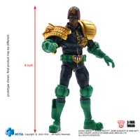 HIYA Exquisite Mini Series 1/18 Scale 4 Inch JUDGE DREDD Judge Giant Action Figure