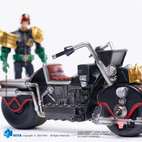 HIYA Exquisite Mini Series 1/18 Scale 4 Inch JUDGE DREDD Judge Dredd & Lawmaster MK Ⅱ Set Action Figure