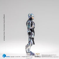 HIYA Exquisite Mini Series 1/18 Scale 4 Inch  ROBOCOP 2 Battle Damage Robocop Action Figure