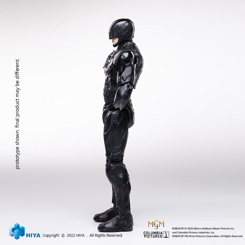 HIYA Exquisite Mini Series 1/18 Scale 4 Inch ROBOCOP 2014 - Battle Damage ROBOCOP Action Figure