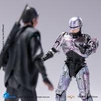 HIYA Exquisite Mini Series 1/18 Scale 4 Inch ROBOCOP3 Robocop VS Otomo 2 Pack Action Figure