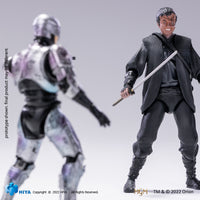 HIYA Exquisite Mini Series 1/18 Scale 4 Inch ROBOCOP3 Robocop VS Otomo 2 Pack Action Figure