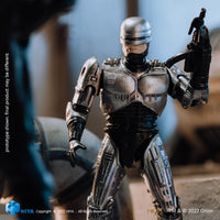 HIYA Exquisite Mini Series 1/18 Scale 4 Inch ROBOCOP3 Robocop VS Otomo 2 Pack Action Figure