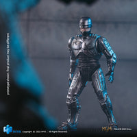 HIYA Exquisite Mini Series 1/18 Scale 4 Inch ED209 VS Robocop BattleDamage 2 Pack SDCC2022 Exclusive