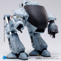 HIYA Exquisite Mini Series 1/18 Scale 4 Inch ROBOCOP 1 - battle damage ED209 With Sound Action Figure