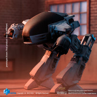 HIYA Exquisite Mini Series 1/18 Scale 4 Inch ROBOCOP 1 - battle damage ED209 With Sound Action Figure