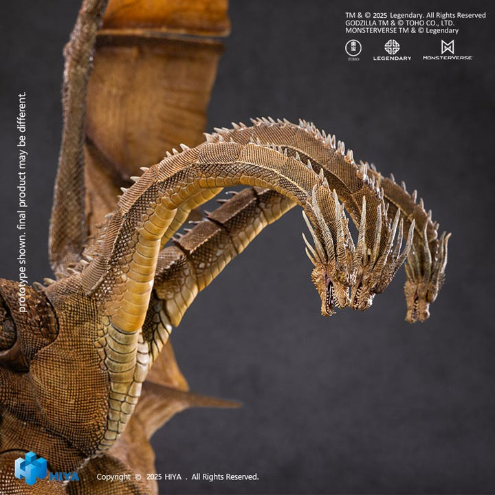 Hiya Toys EXQUISITE BASIC Series King Ghidorah 2.0 from Godzilla: King of the Monsters (2019)!