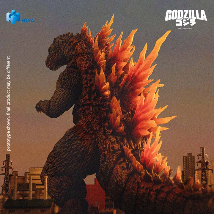 Hiya Toys EXQUISITE BASIC Series Heat Ray Godzilla from Godzilla 2000: Millennium（1999）!