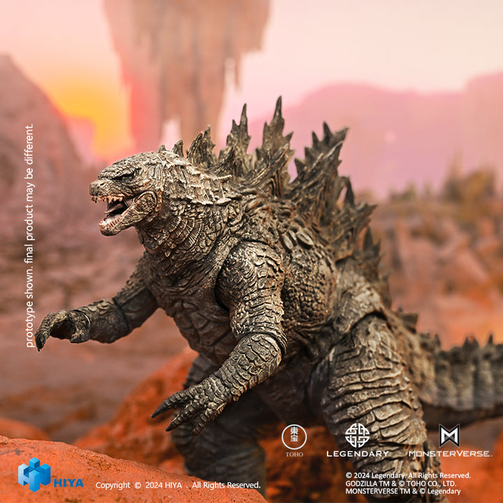 EXQUISITE BASIC Series Godzilla Rre-evolved Ver. action figure from Godzilla x Kong: The New Empire