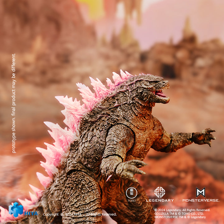 EXQUISITE BASIC Series Godzilla Evolved Ver. action figure from Godzilla x Kong: The New Empire