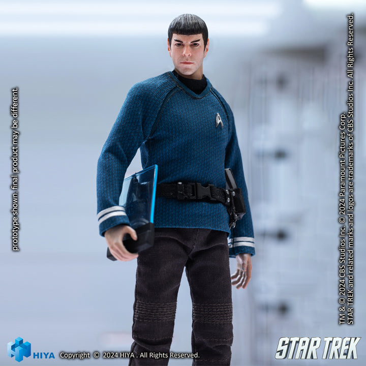 EXQUISITE SUPER Series 1/12 scale Spock action figure from Star Trek 2009