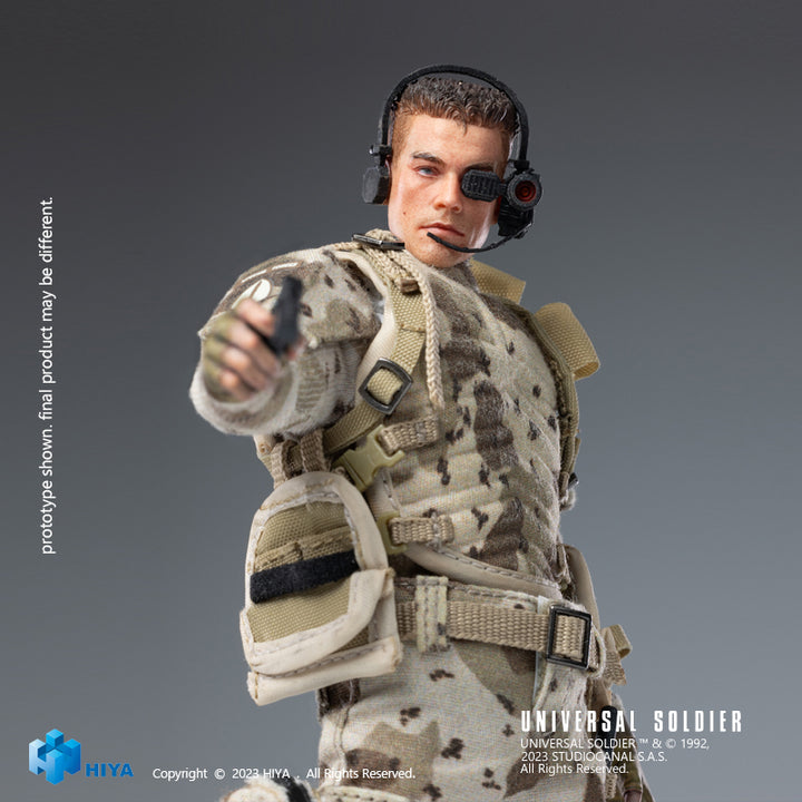 New EXQUISITE SUPER Series Luc Deveraux from Universal Soldier!