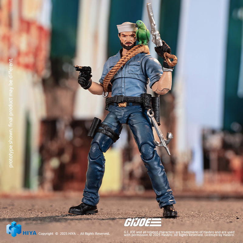 Hiya Toys G.I. JOE Shipwreck フィギュア Hiya Toys EXQUISITE MINI Series Shipwreck from G.I.Joe!