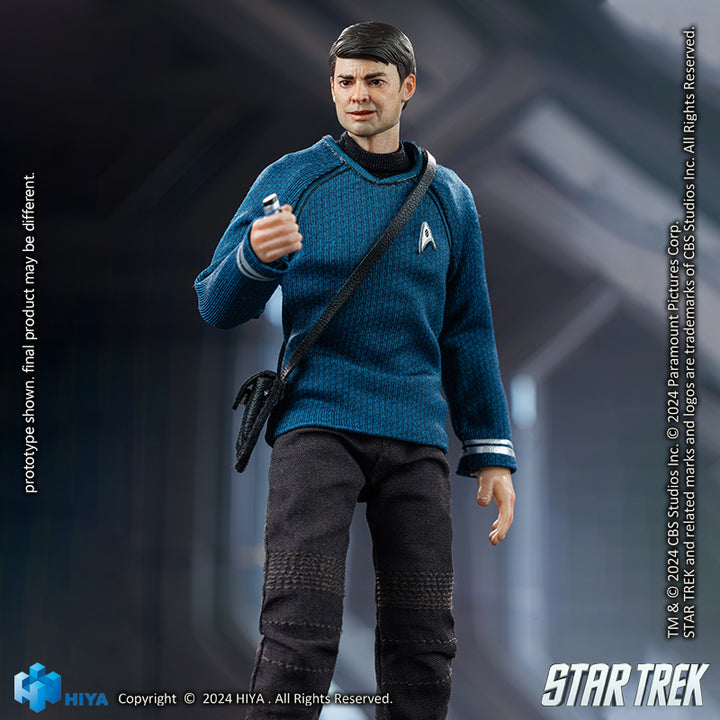 EXQUISITE SUPER Series 1/12 scale Dr. McCoy action figure from Star Trek 2009.