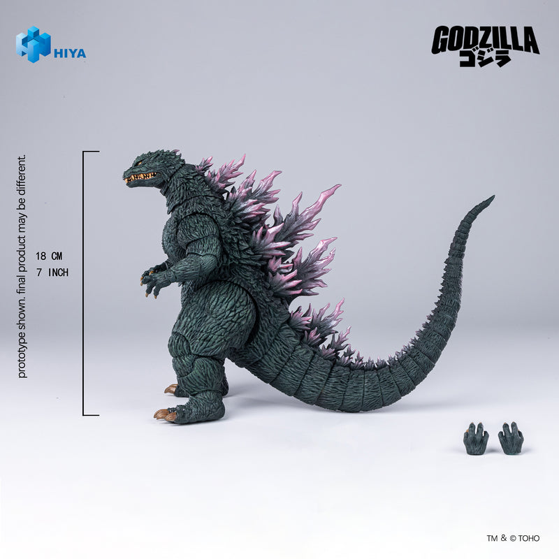 HIYA Exquisite Basic Series  None Scale 7 Inch Godzilla vs. Megaguirus 2000 Godzilla Action Figure
