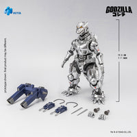 HIYA Exquisite Basic Series None Scale 7.7 Inch GODZILLA AGAINST MECHAGODZILLA Mechagodzilla MFS-3 Action Figure