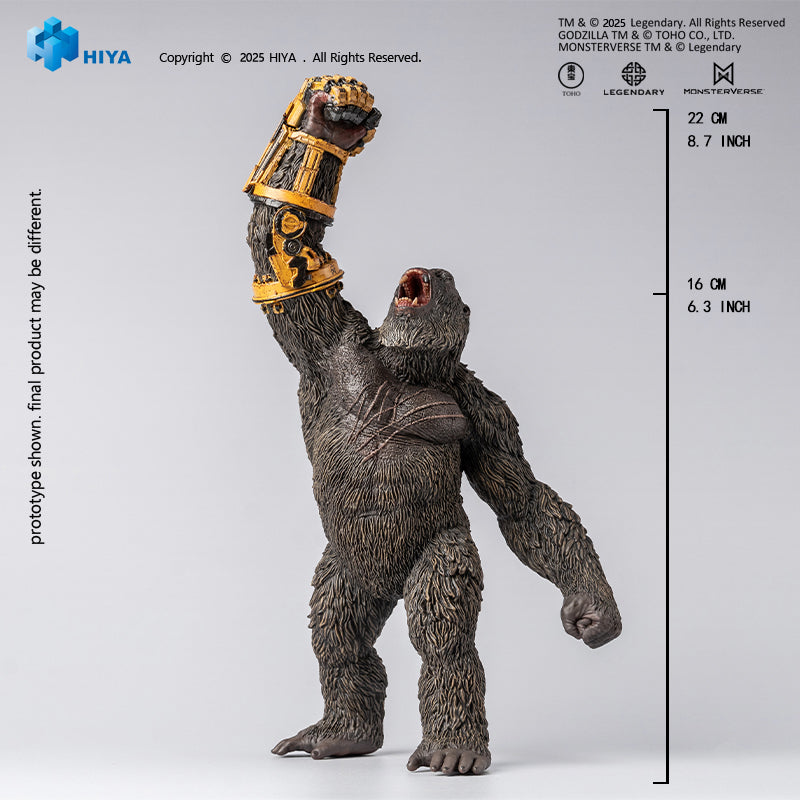 HIYA Stylist Series None Scale 8.7 Inch Godzilla x Kong The New Empire Kong B.E.A.S.T. Glove Version