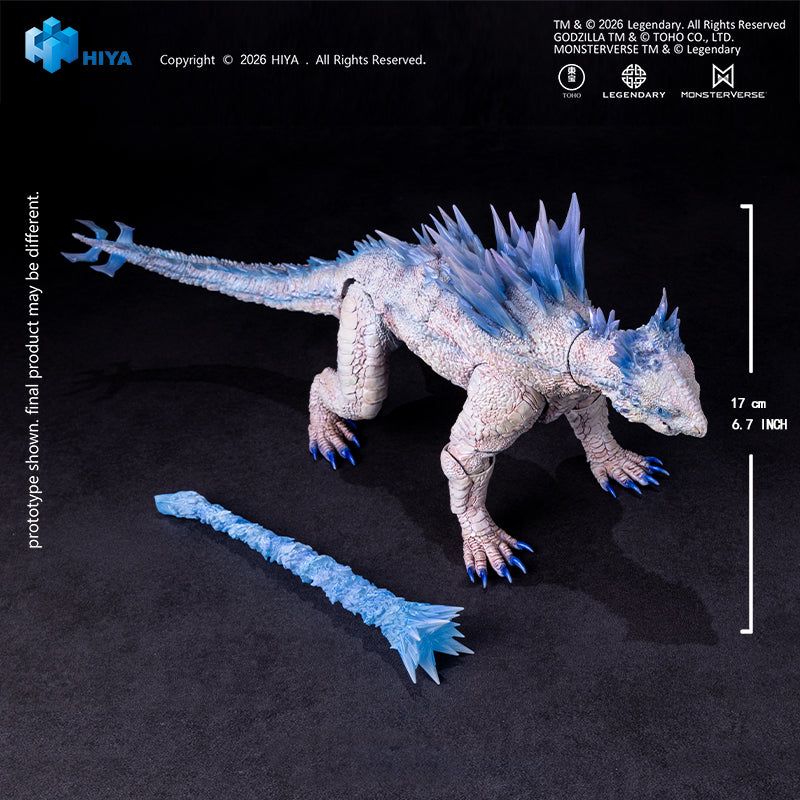 HIYA Exquisite Basic + Series  None Scale 6.7 Inch Godzilla x Kong The New Empire Frost Bite Blast Shimo Action Figure