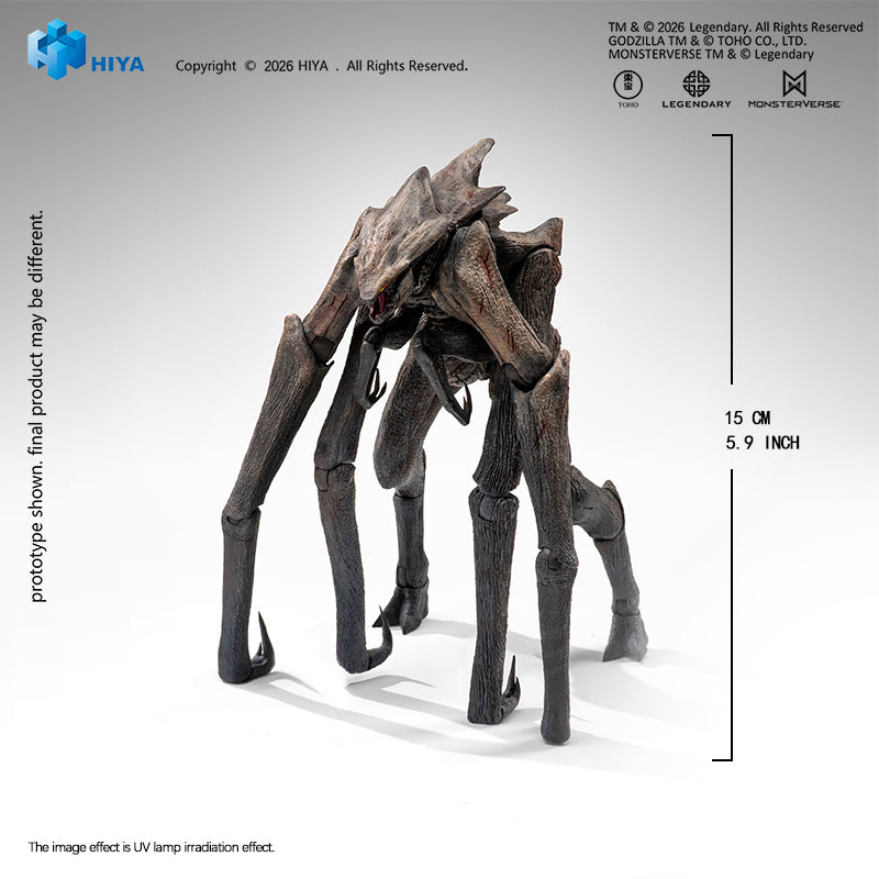 HIYA Exquisite Basic Series  None Scale 5.9 Inch Godzilla King of the Monsters Muto Action Figure