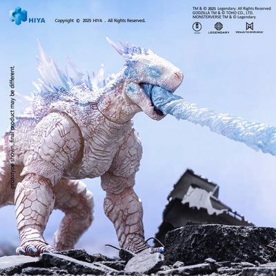 HIYA Exquisite Basic Series None Scale 6.7 Inch Godzilla x Kong Frost Bite Blast Shimo Action Figure