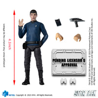 HIYA Exquisite Mini Series 1/18 Scale 3.75 Inch STAR TREK 2009 Spock Action Figure