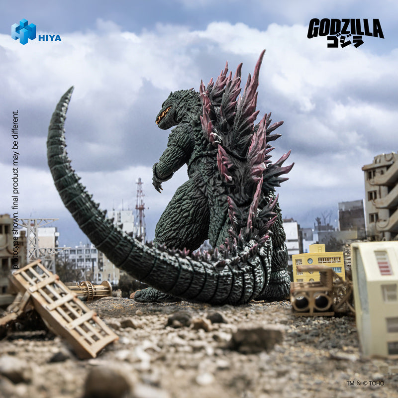 HIYA Exquisite Basic Series  None Scale 7 Inch Godzilla vs. Megaguirus 2000 Godzilla Action Figure