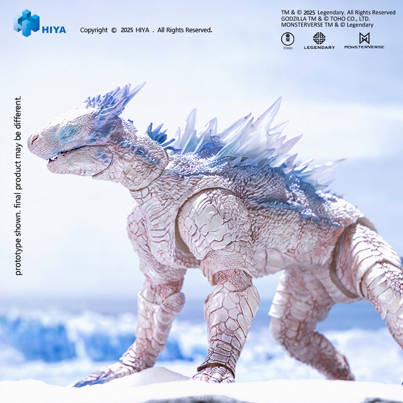 HIYA Exquisite Basic Series None Scale 6 Inch Godzilla x Kong Frost Bite Blast Shimo Action Figure