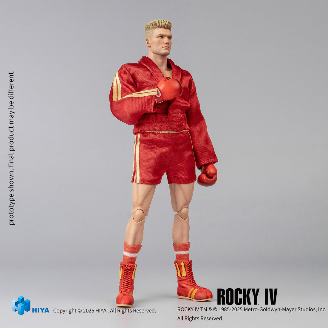 HIYA Exquisite Super Series 1/12 Scale 6 Inch Rocky IV Ivan Action Figure