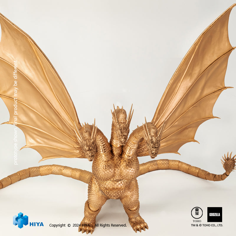 HIYA Exquisite Basic Series  None Scale 10 Inch Godzilla vs. King Ghidorah King Ghidorah Action Figure