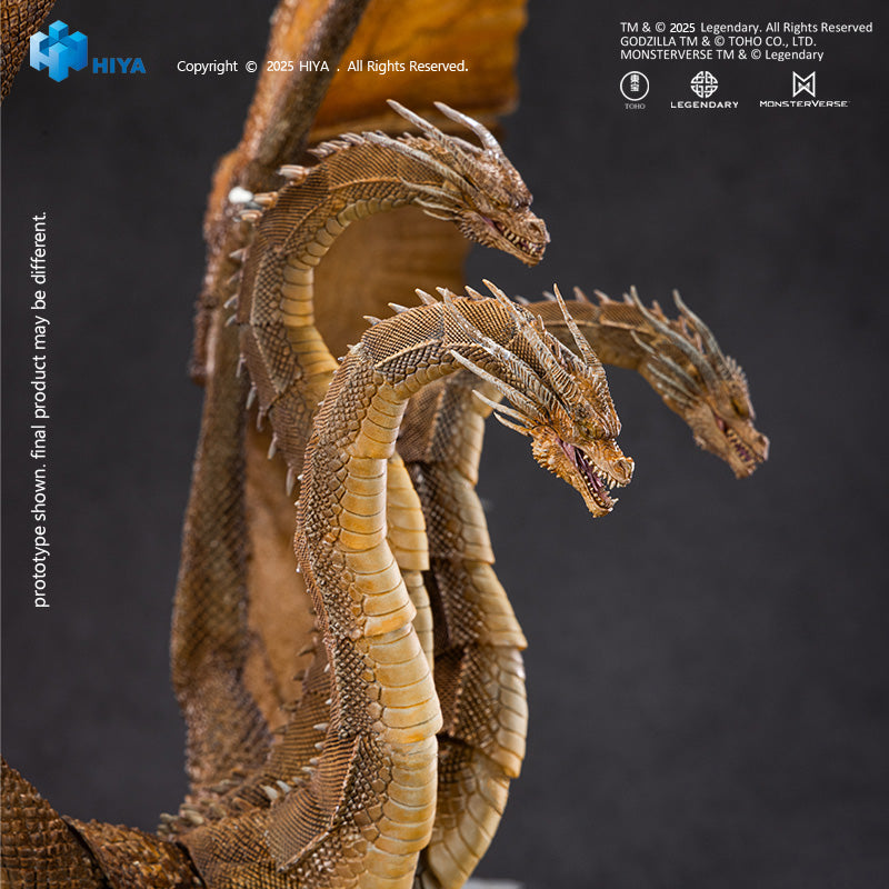 HIYA Exquisite Basic Series  None Scale 14 Inch Godzilla King of the Monsters King Ghidorah 2.0 Action Figure