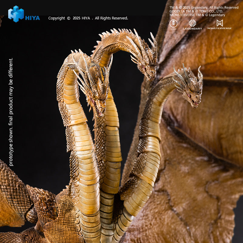 HIYA Exquisite Basic Series  None Scale 14 Inch Godzilla King of the Monsters King Ghidorah 2.0 Action Figure