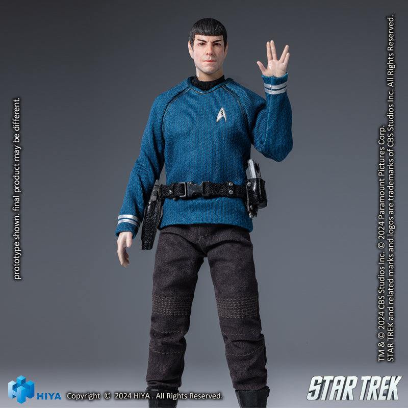 HIYA Exquisite Super Series 1/12 Scale 6 Inch STAR TREK 2009 Spock Action Figure