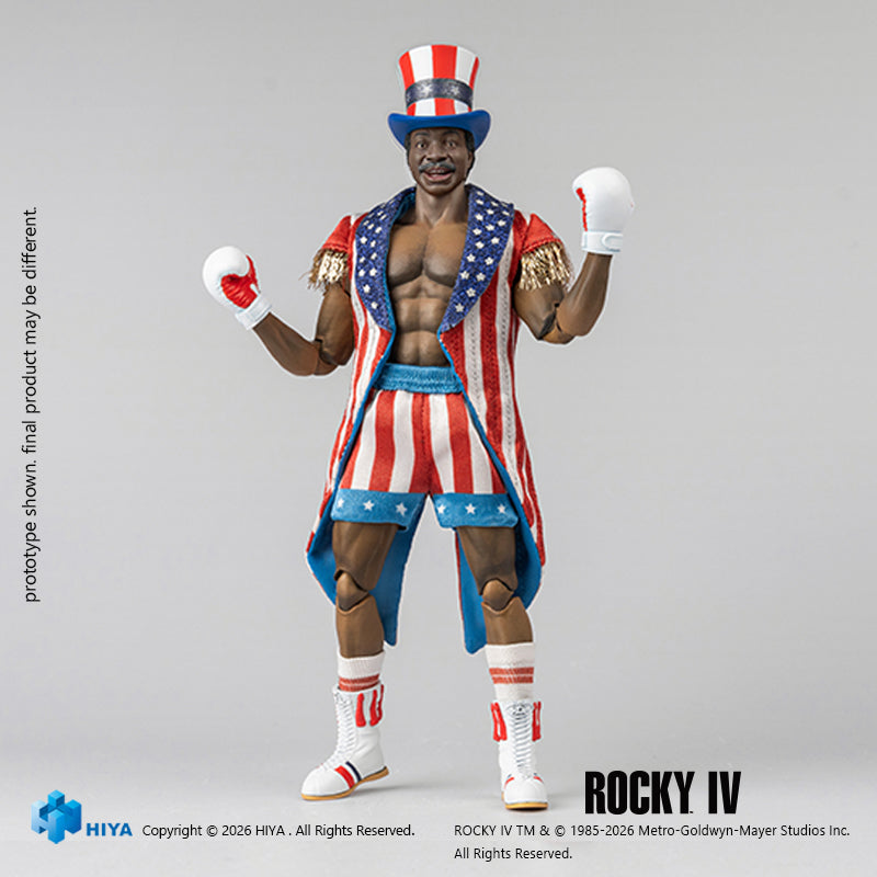 HIYA Exquisite Super Series 1/12 Scale 6 Inch Rocky IV Apollo Action F