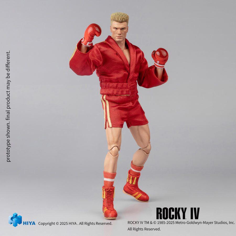 HIYA Exquisite Super Series 1/12 Scale 6 Inch Rocky IV Ivan Action Figure