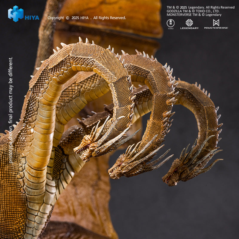 HIYA Exquisite Basic Series  None Scale 14 Inch Godzilla King of the Monsters King Ghidorah 2.0 Action Figure