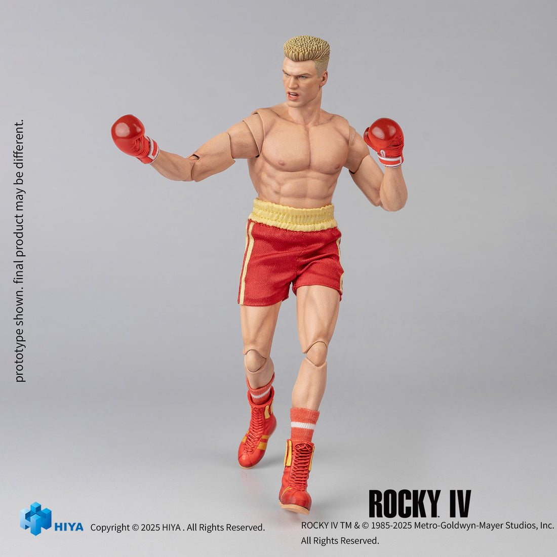 HIYA Exquisite Super Series 1/12 Scale 6 Inch Rocky IV Ivan Action Figure