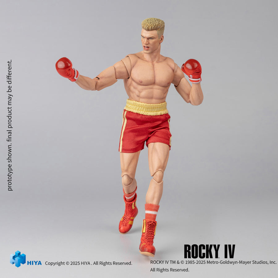 HIYA Exquisite Super Series 1/12 Scale 6 Inch Rocky IV Ivan Action Figure