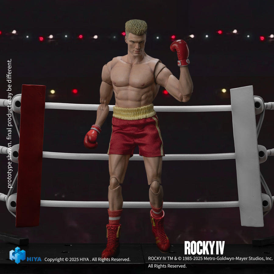 HIYA Exquisite Super Series 1/12 Scale 6 Inch Rocky IV Ivan Action Figure