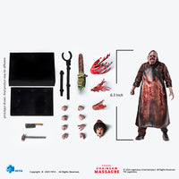 HIYA Exquisite Super Series 1/12 Scale 6 Inch Texas Chainsaw Massacre 2022 Leatherface Slaughter Ver. Action Figure