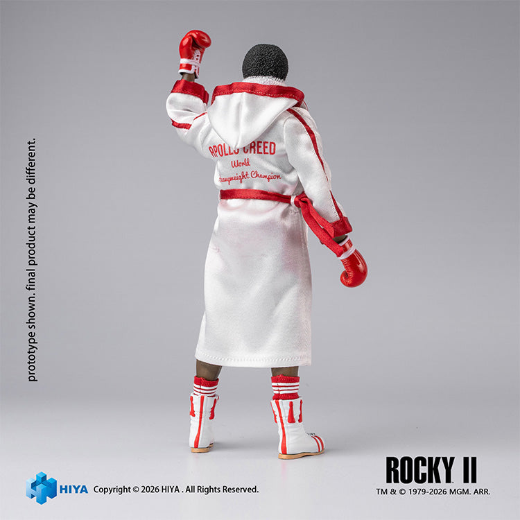 HIYA Exquisite Super Series 1/12 Scale 6 Inch Rocky II Apollo Action Figure