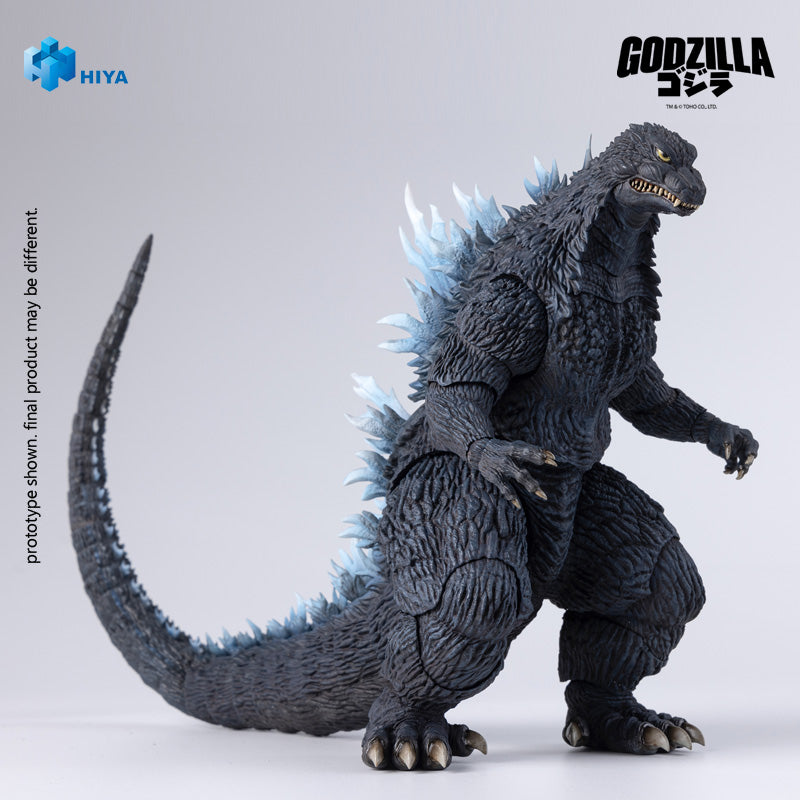 HIYA Exquisite Basic Series  None Scale 7 Inch Godzilla AGAINST MECHAGODZILLA Heat Ray Godzilla  Action Figure