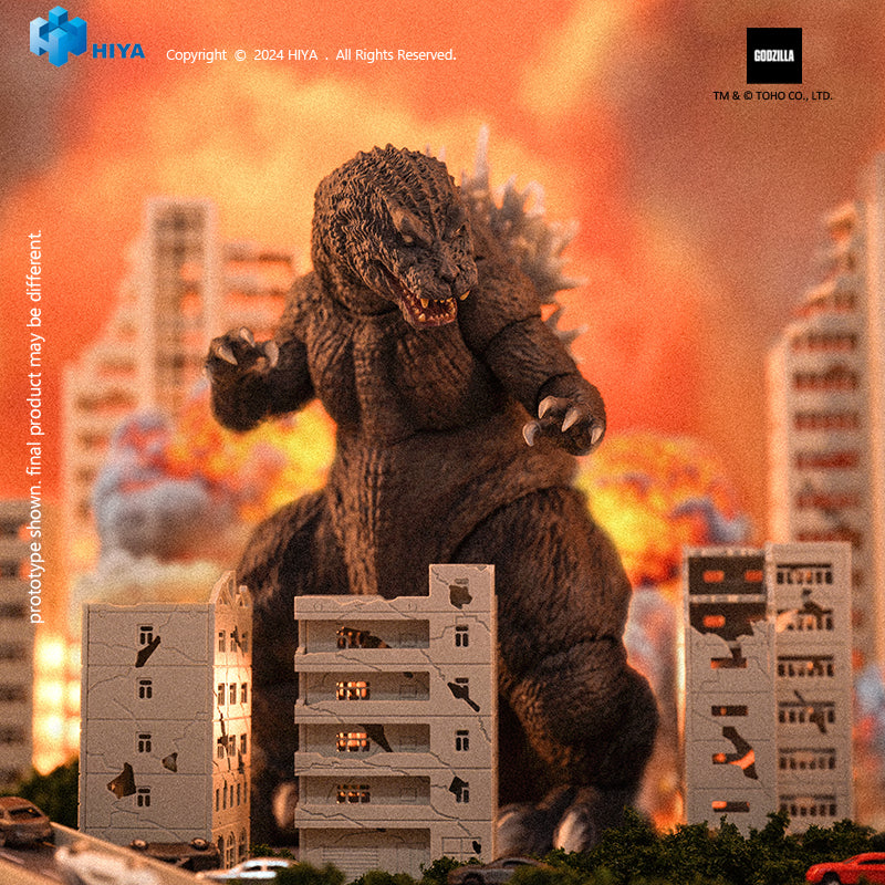 godzilla giant monsters all out attack movie HIYA Exquisite Basic Series None Scale 7 Inch Godzilla, Mothra and Kin