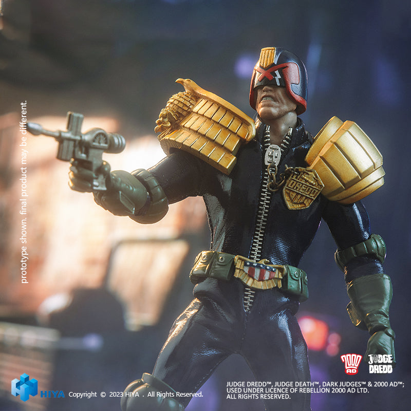 HIYA Exquisite Super Series 1/12 Scale 6 Inch JUDGE DREDD JUDGE DREDD  Action Figure